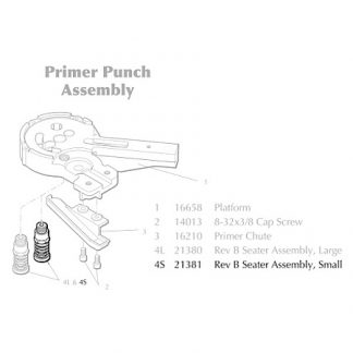 DILLON XL650 PRIMER SEATER ASSEMBLY SMALL