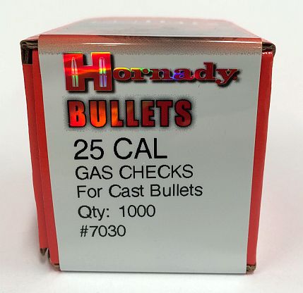 Hornady 25 Cal Gas Checks 1000 count