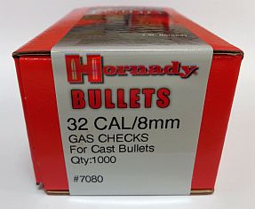 Hornady 8mm/32 cal Gas Checks 1000 count