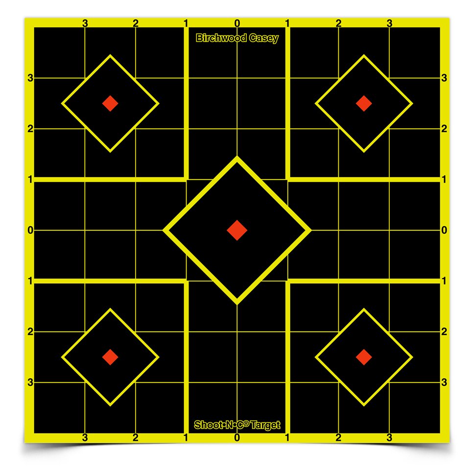 ShootユNユCᆴ 8" Sight-in Target 6 Pack