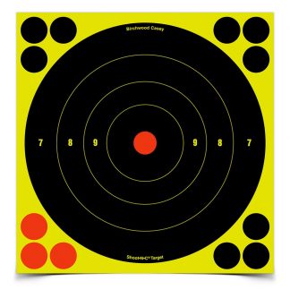 Shoot•N•C® 8 Inch Bull's-Eye, 30 Targets - 360 Pasters
