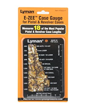 Lyman E-ZEE Pistol Case Trim Gauge