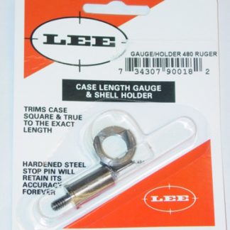 480 RUGER LEE CASE LENGTH GAUGE/SHELL HOLDER