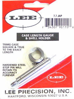 7.7 JAP LEE CASE LENGTH GAUGE/SHELL HOLDER
