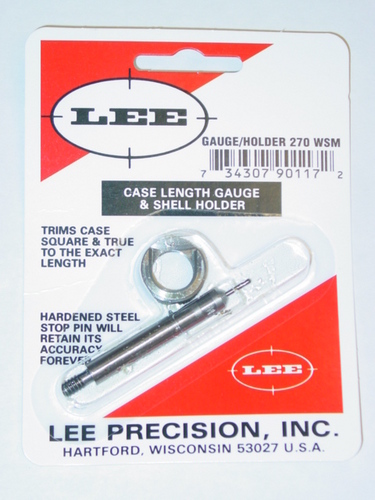 270 Wsm Lee Case Length Gauge/Shell Holder for Sale