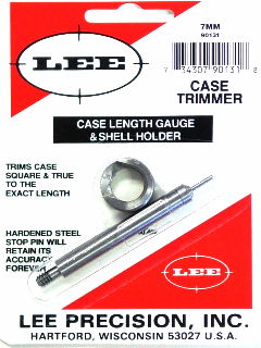 7mm REM MAG LEE CASE LENGTH GAUGE/SHELL HOLDER
