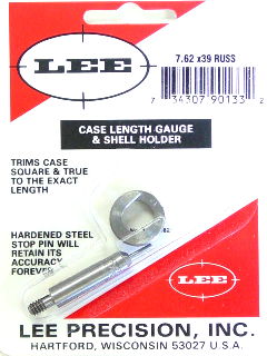 7.62X39 RUS LEE CASE LENGTH GAUGE/SHELL HOLDER