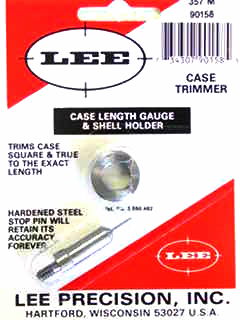 357 MAG LEE CASE LENGTH GAUGE/SHELL HOLDER
