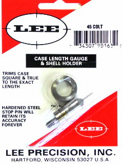 45 COLT  LEE CASE LENGTH GAUGE/SHELL HOLDER