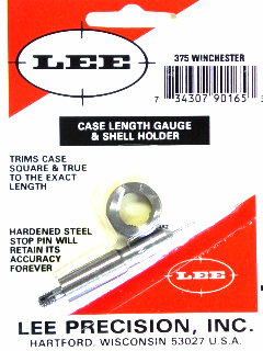 375 WIN LEE CASE LENGTH GAUGE/SHELL HOLDER