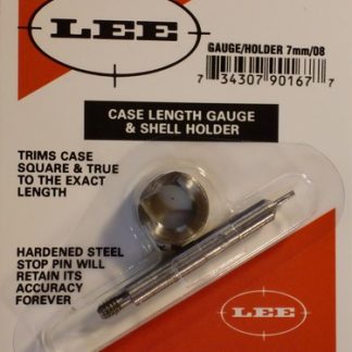 7mm/08 LEE CASE LENGTH GAUGE/SHELL HOLDER