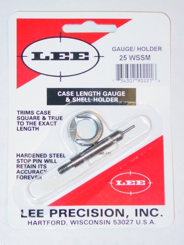 25 Wssm Lee Case Length Gauge/Shell Holder for Sale
