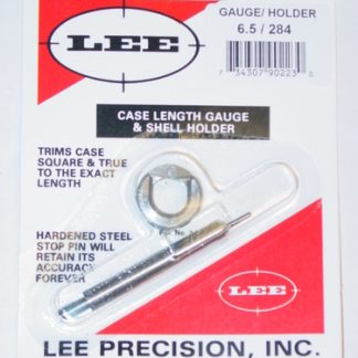 6.5/284 LEE CASE LENGTH GAUGE/SHELL HOLDER
