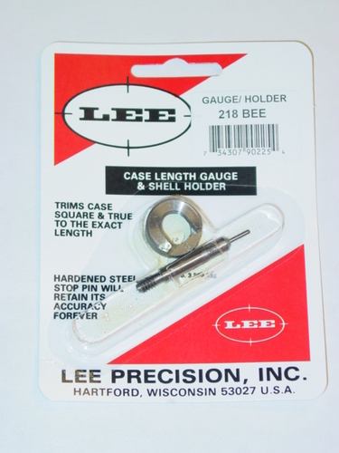 218 Bee Lee Case Length Gauge/Shell Holder for Sale