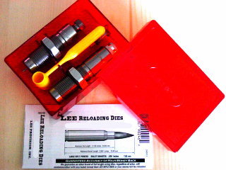 LEE .17 REM 2 DIE SET