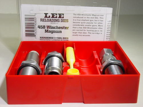 LEE .458 WIN MAG 3 DIE STEEL SET