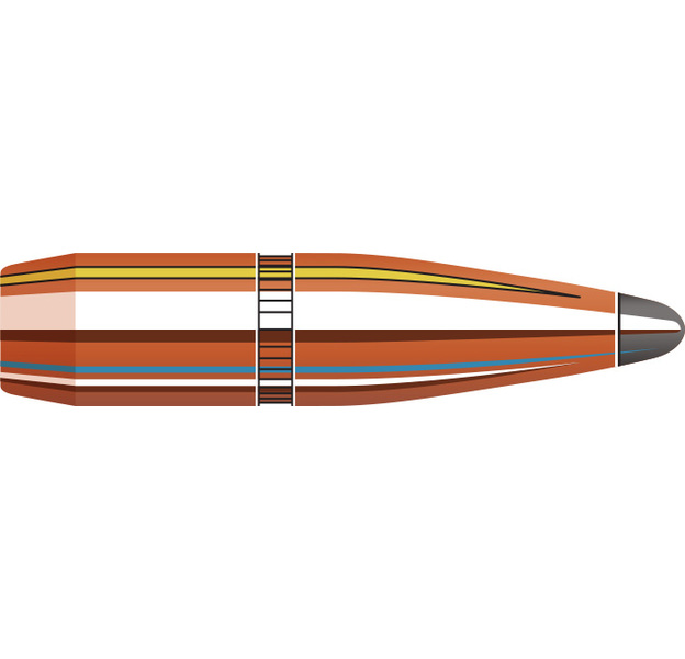 Hornady 25 Cal (.257) 117 gr SP Interlock