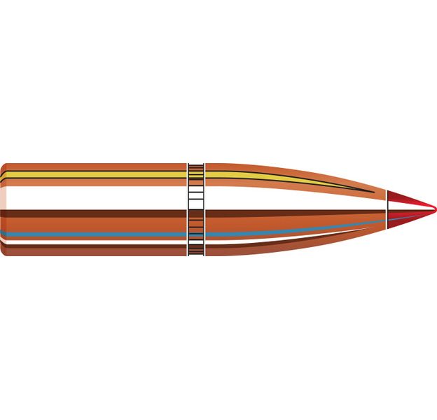 Hornady 25 Cal (.257) 117 gr SST