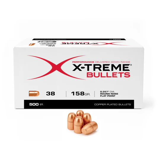 X-Treme 38/357 (.357) 158 Gr RNFP Bullet