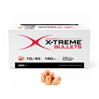 X-Treme 10/40 (.400) 180 Gr RNFP Bullet