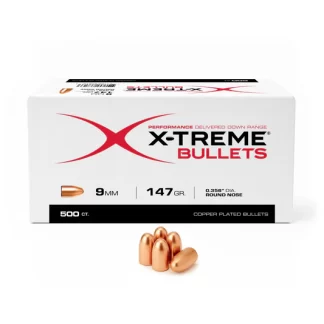 X-Treme 9MM (.356) 147 Gr RN Bullet