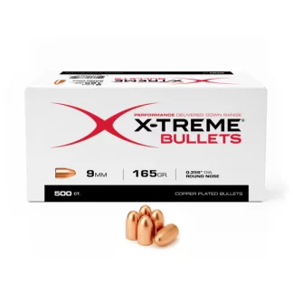 X-Treme 9MM (.356) 165 Gr RN Bullet